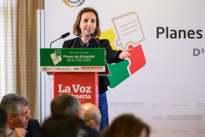 María del Mar Pérez Hernández, jefa de la Inspección Provincial de Trabajo y Seguridad Social.