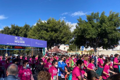 Un acto deportivo y social para conmemorar el 8M.