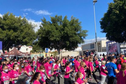 Los participantes comienzan el recorrido.