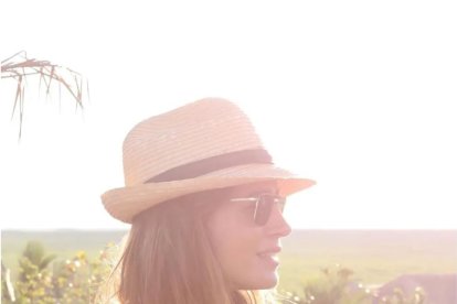 La almeriense disfruta del sol de México.