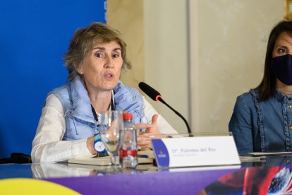 Intervención de la periodista deportiva Paloma del Río.