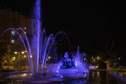 El Parque Nicolás Salmerón se ilumina.