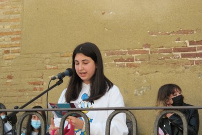 Lectura de varios manifiestos en Vera este 8M.