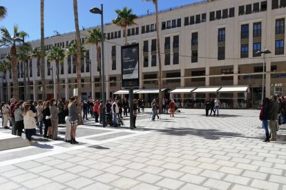 Concentración en El Ejido por Ucrania.