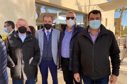 Desde la izquierda, Andrés Montiel, Jesús Posadas, José Carlos Tejada y Andrés Góngora.