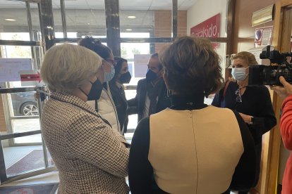 Llegada de Marta Bosquet.