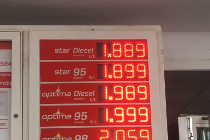 Estación de servicio Cepsa de Roquetas de Mar.