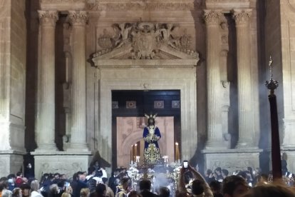 Momento de la salida del Cautivo.