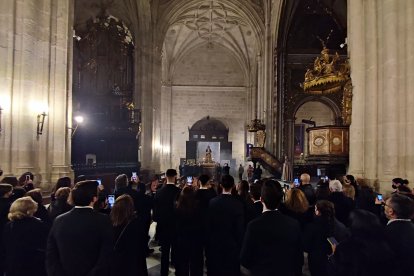 Final del viacrucis del Cautivo.