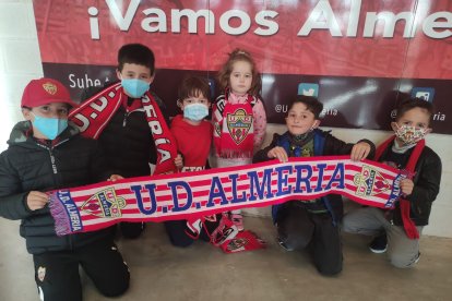 Pequeños pero grandes aficionados.
