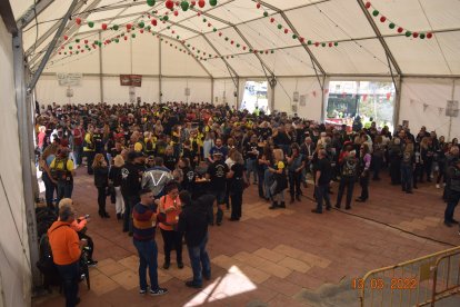 Imagen de la carpa en Benahadux.