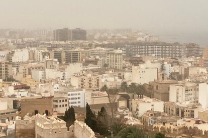 Vista de la ciudad desde la Alcazaba.