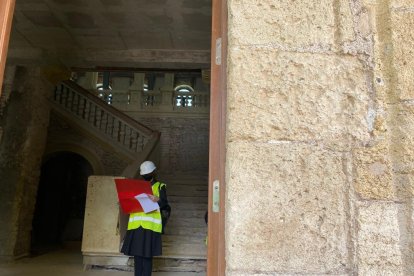 La Casa Consistorial de Almería lleva años en obras.
