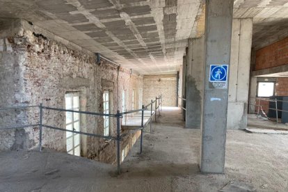 La Casa Consistorial de Almería lleva años en obras.