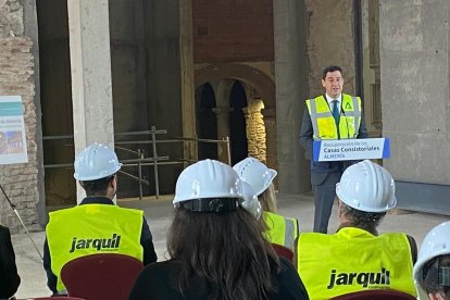 Intervención de Juanma Moreno.