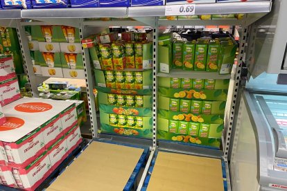 La leche entera está siendo muy demandada estos días.