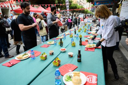 Desayuno saludable en el Paseo.