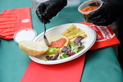 Desayuno saludable en el Paseo.