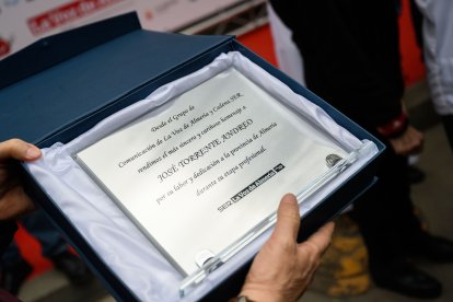 Homenaje a José Torrente, fallecido recientemente.