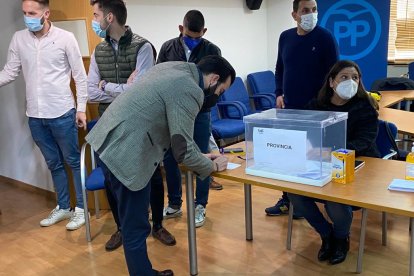 Todo preparado para la votación.