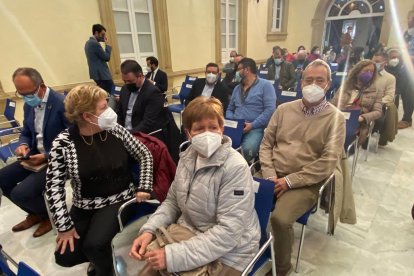 Alcaldes y representantes municipales, presentes en las jornadas.