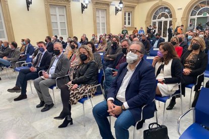 Asisten alcaldes, concejales, técnicos de ayuntamientos, dinamizadores de Guadalinfo, representantes de GDR’s, Asempal y la Cámara de Comercio.