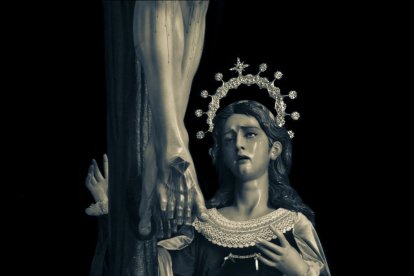 Cartel de Calvario, de Fernando Salas Pineda.