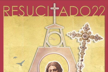 Cartel del Resucitado, obra de Víctor González Felices.
