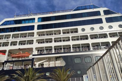 Con 181 metros de eslora, tiene capacidad para 780 pasajeros y 450 tripulantes.