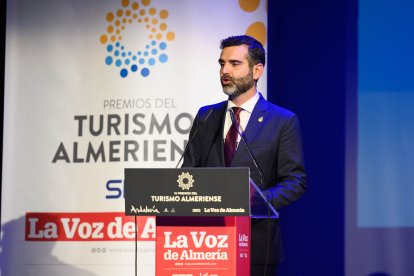 Intervención de Ramón Fernández-Pacheco, alcalde de Almería, en la gala de Premios del Turismo Almeriense.