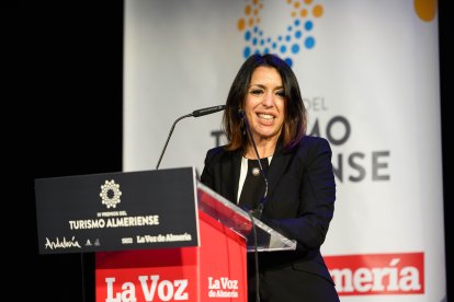 Intervención de Marta Bosquet, presidenta del Parlamento de Andalucía, en la gala del Turismo Almeriense.