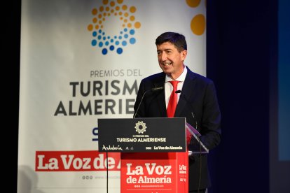 Cerró la gala en el Cervantes Juan Marín, vicepresidente de la Junta de Andalucía.