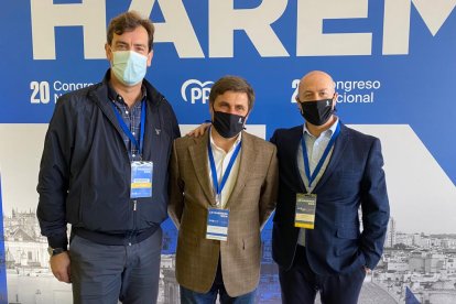 Juanjo Salvador, José Juan Rodríguez y Antonio López.