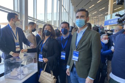 Dirigentes del PP de Almería.