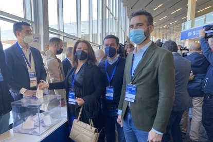 Desde la izquierda, Crespo, García y Fernández-Pacheco.