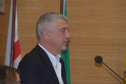 Antonio Bujaldón Daza pronunció unas palabras en representación de sus compañeros de la promoción de 1997.