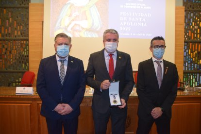 Diego Cruz, Juan de la Cruz Belmonte e Indalecio Garrido.