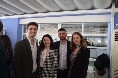Francisco Jiménez Gómez, Lucía Cortés, Guillermo Castillo y Laura García.