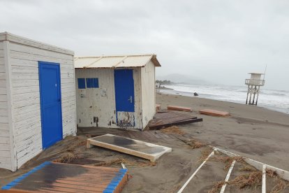 Una de las playas de Vera.