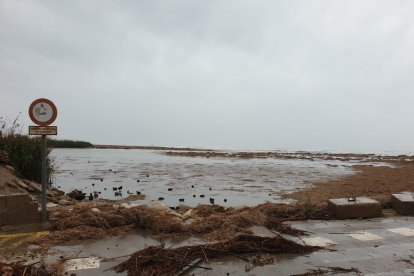 Daños en la costa de Vera a las puertas de la Semana Santa. /Foto: Ayto. Vera