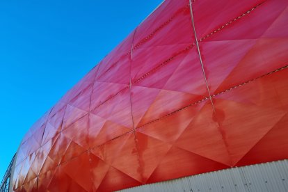 El rojo será protagonista cuando acaben las obras.