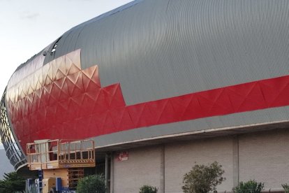 La imagen que irá luciendo el recinto.