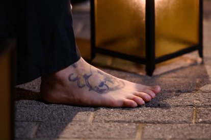 Vía-Crucis Penitencial de Silencio del Santo Cristo de Perdón en la noche del Martes Santo en Almería.