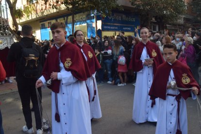 Equipo de incensarios de la Virgen.