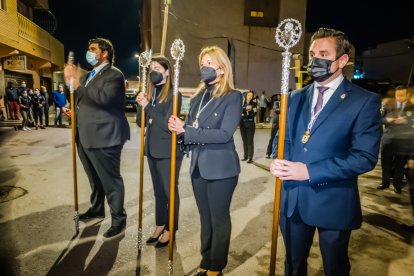 Autoridades en Roquetas de Mar.