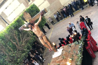 Procesión del Prendimiento y Entrega a Jesús en Tabernas.