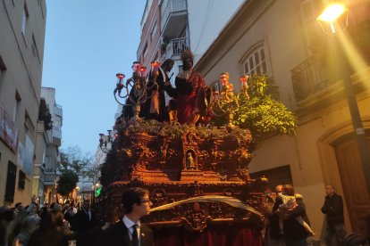 El San Juan, con las últimas luces del día.