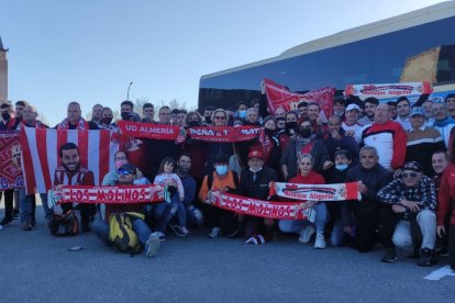 La afición del Almería.