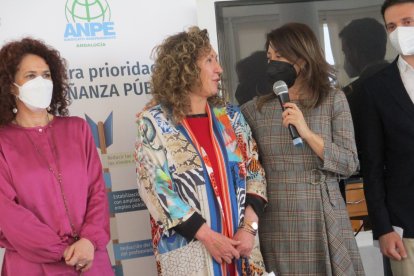 María del Mar Golbano, otra de las homenajeadas: ella estuvo al frente de ANPE durante casi dos décadas.