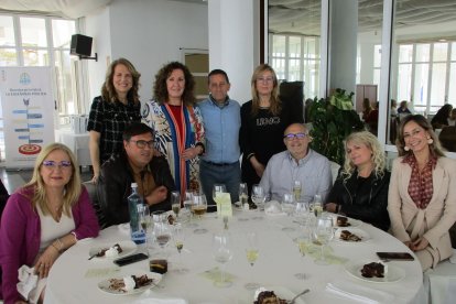 El sindicato ANPE pudo volver a reunirse para el homenaje a los docentes tras dos años sin hacerlo a causa de la pandemia.